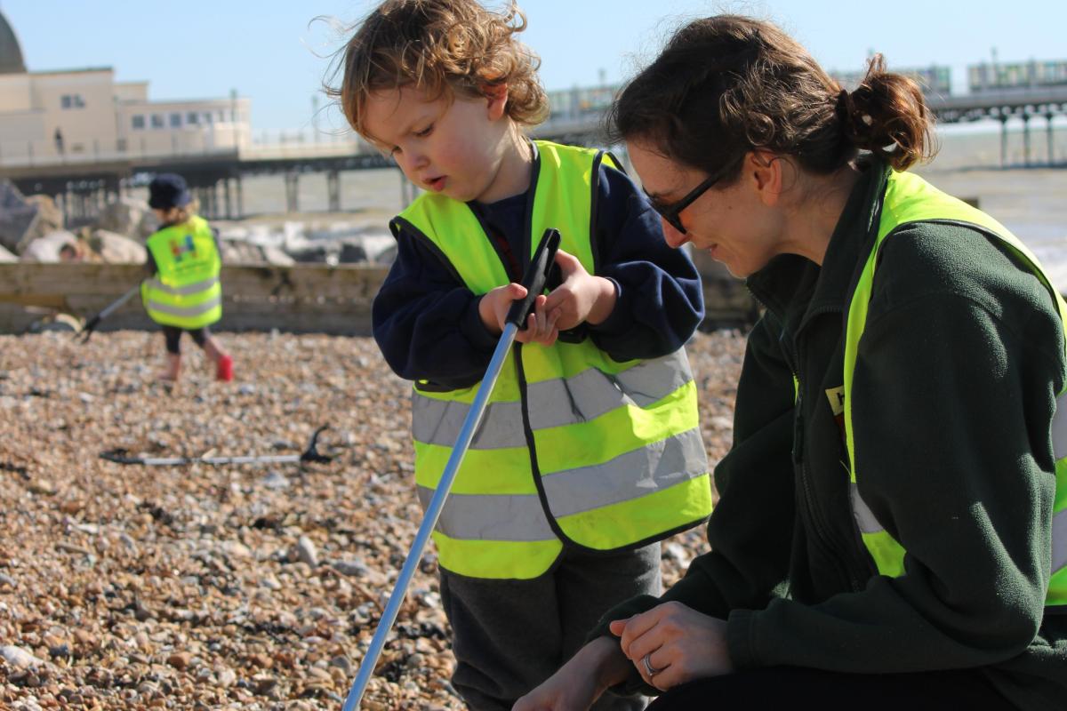 Worthing Beach Clean March 26 (1)