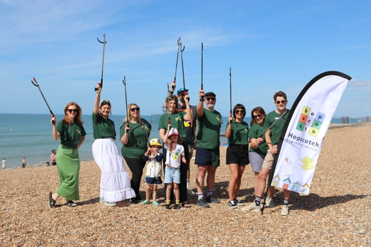 Brighton Beach Clean Hopscotch Employees