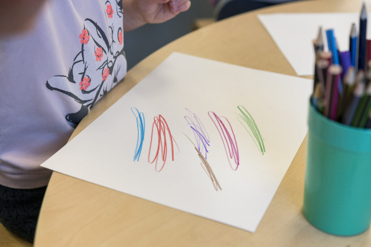 Toddler Room Mark Making