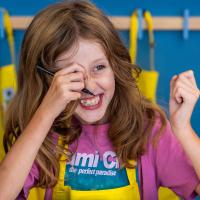Margot 

Author and Illustrator Nick Sharratt officially opened the Hopscotch Art Space in Brighton on Saturday 15th August ***Pic by David McHugh / Brighton Pictures 07768 721637***