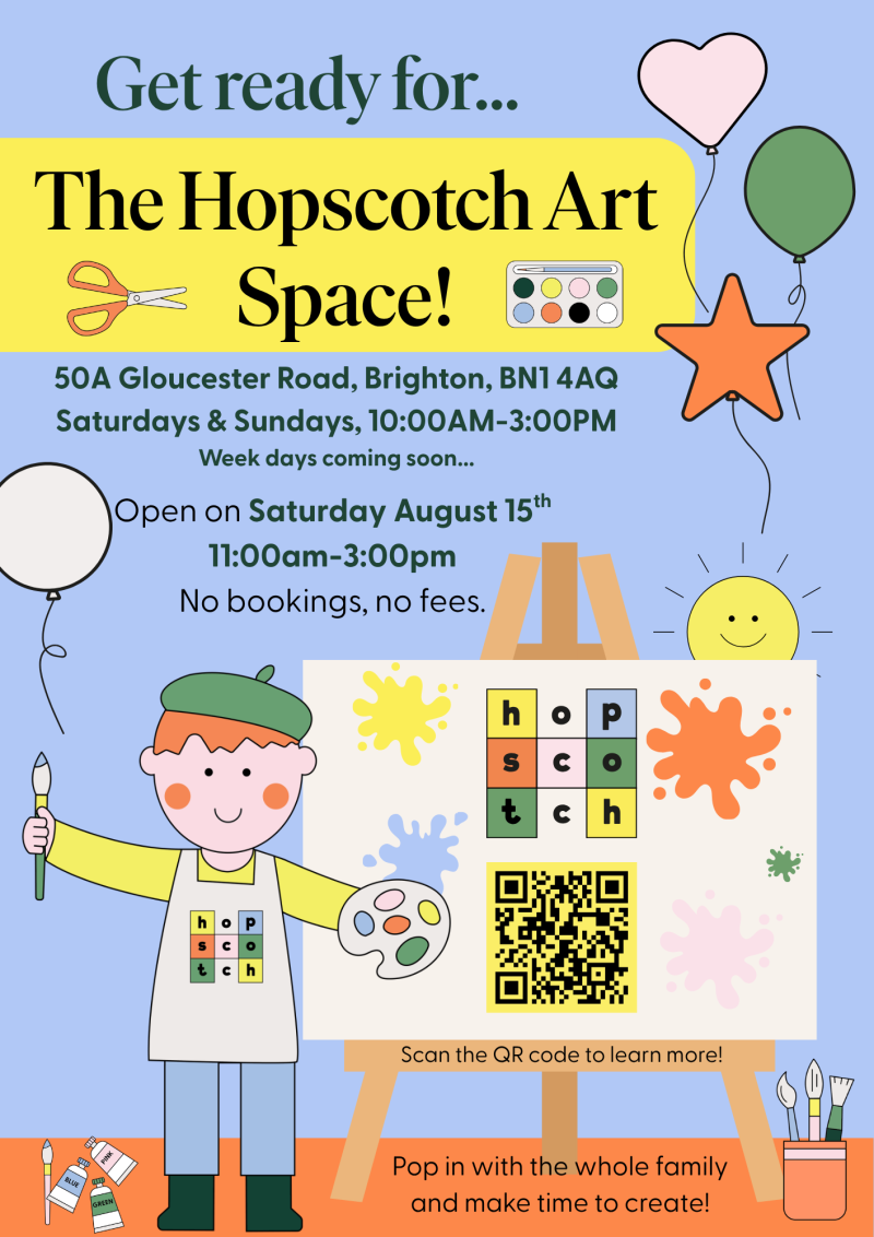 Art Space Advert Flyer Signs