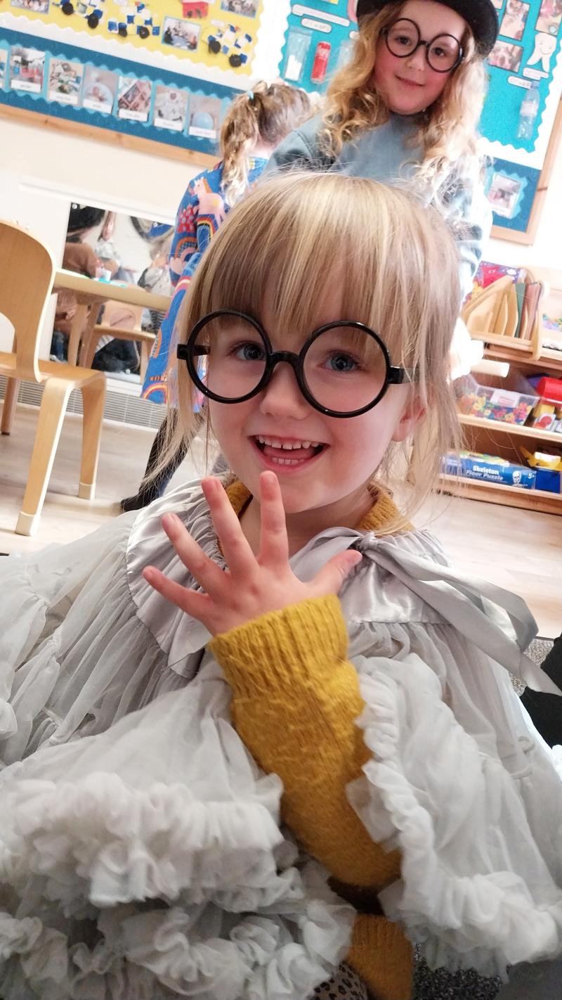 Elen Agasiants author visit Hove nursery 6