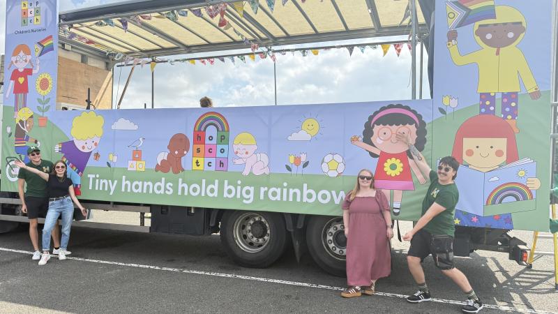 Hopscotch Pride Float 2