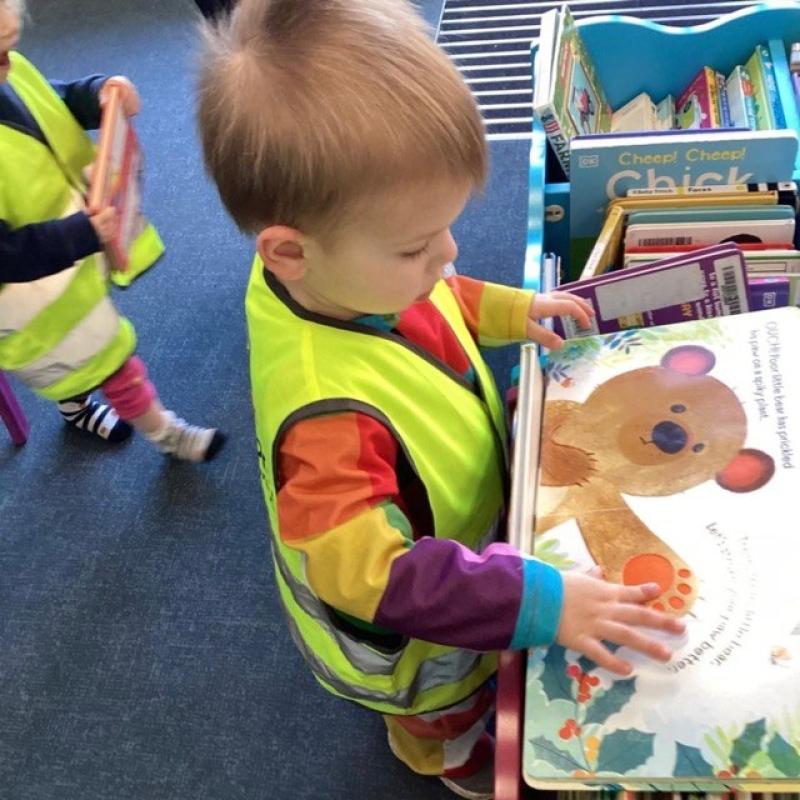 Hopscotch Worthing Library Visit